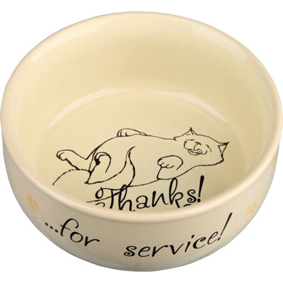 Trixie Manger Dankt Für Dienstverbände