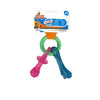 Nylabone Welpe Kauen Beissring Schnuller/Knochen Welpenspielzeug Speck