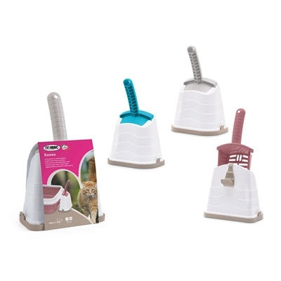 Imac Katzentoilettenschaufel Romeo Mit Halter Sortiert
