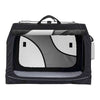 Trixie Reisekorb Vario Double Schwarz / Grau