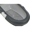 Trixie Berto Katzentoilette Offen Mit Trennsystem Grau/Pastellblau/Granit