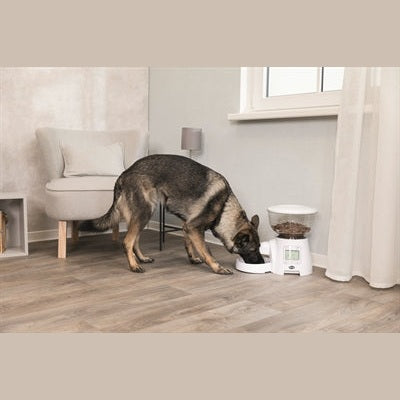 Trixie Tx7 Automatischer Futterspender Weiss