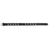 Trixie-Halsband Hund Aktives Leder Mit Wellen Schwarz