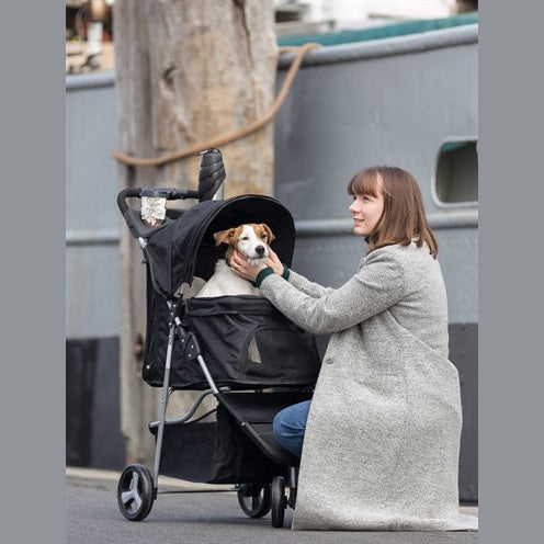 Trixie-Hundewagen Schwarz