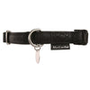 Macleather Maklederhalsband Schwarz