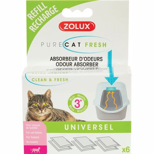 Zolux Clean &Amp; Fresh Universal-Filter-Abfallbehälter