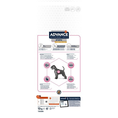 Advance Veterinary Diet Hund Atopische Empfindliche Haut Getreidefrei / Derma