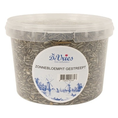 De Vries Der Gefrorene Sonnenblumenkern Gestreift