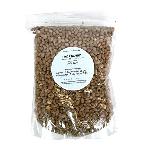 De Vries Die Gefrorene Erdnuss Geschält