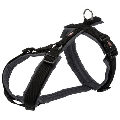 Trixie Hundekutsche Premium Trekking Schwarz / Grau