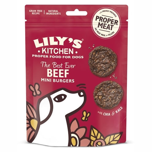Lily's Kitchen Lilys Küchenhund Die Besten Rindfleisch-Miniburger Aller Zeiten
