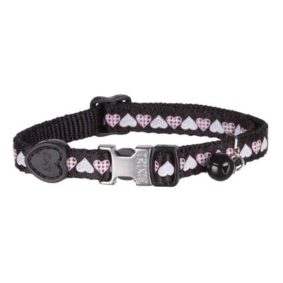 Trixie Halsband Katzenprint Herz Sortiert
