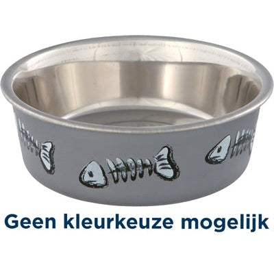 Trixie / Wasserschale Fischgrät Edelstahl / Kunststoff / Gummi Sortiert