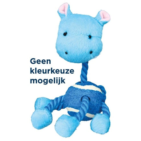 Trixie Plüschtier Mit Seil Und Tennisball Sortiert