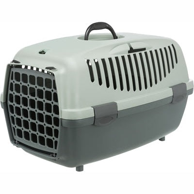 Trixie Be Eco Transportbox Capri Anthrazit / Grau-Grün