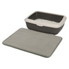 Trixie Katzentoilettenabdeckung Eva Grau