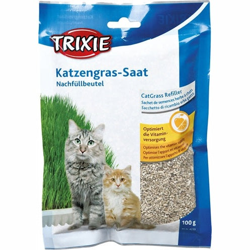 Trixie Cat Grassamen Nachfüllbeutel Für #4232