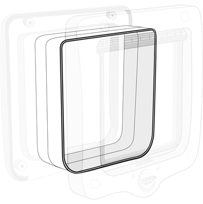 Trixie Für Haustiertür #44241 Weiss