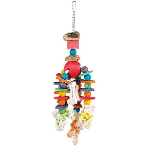 Trixie An Kette Seil &Amp; Perlen Holz / Kork