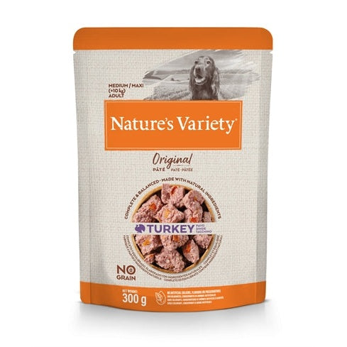 Natures Variety Original Erwachsene Medium / Maxi Pouch Turkey No Grain