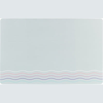 Trixie Tischset Wellenmotiv Grau