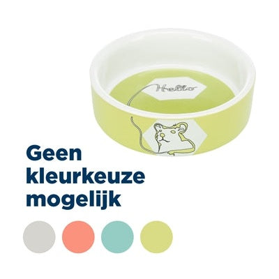 Trixie Futterschale / Wasserschale Keramikstreifen Hamster Sortiert