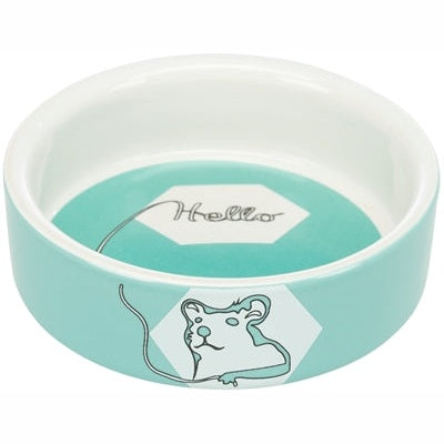 Trixie Futterschale / Wasserschale Keramikstreifen Hamster Sortiert