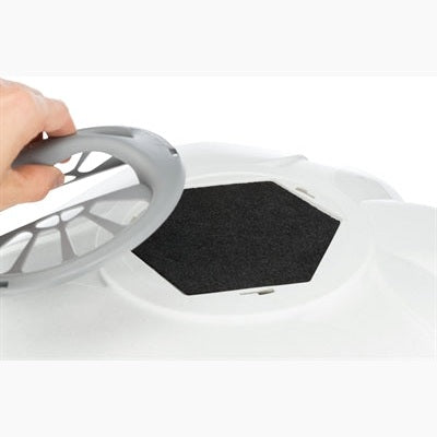 Trixie Katzenklo Maro Eckmodell Weiss/Grau