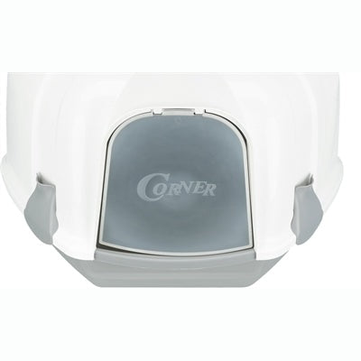 Trixie Katzenklo Maro Eckmodell Weiss/Grau