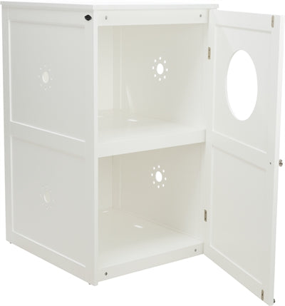 Trixie Katze Korb Haus Xl Weiss