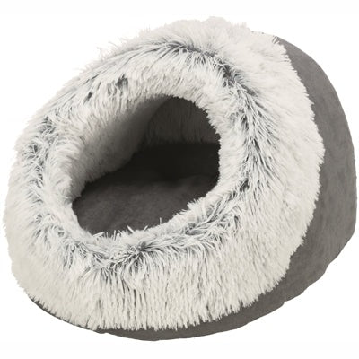 Trixie Cat Basket Iglo Harvey Grau/Weiss-Schwarz