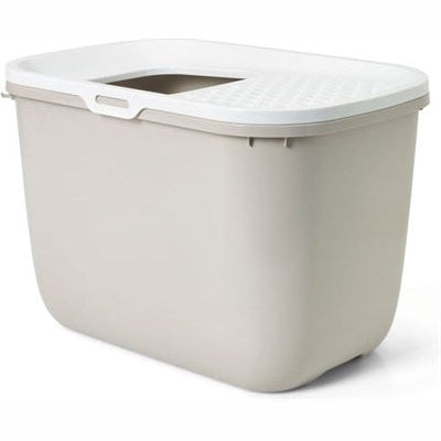 Savic Katzentoilette Hop In Weiss / Mokka