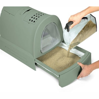 Imac Katzentoilette Zuma 2Nd Life Mit Schublade Grün