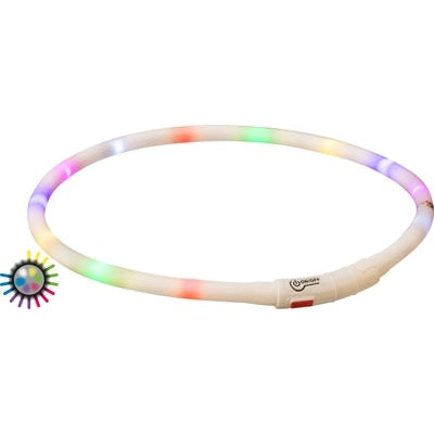 Trixie Leuchtendes Hundehalsband Usb Silikon Wiederaufladbar Multicolour