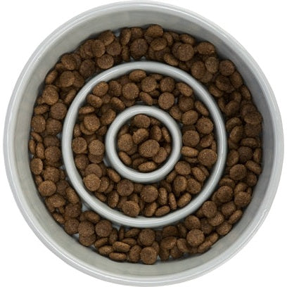 Trixie Slowfeeding Keramik Grau/Blau