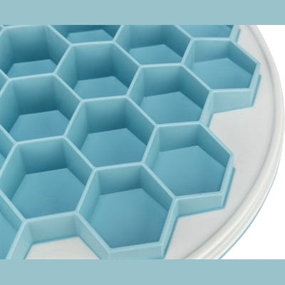 Trixie Slowfeeding Platehive Kunststoff / Tpr / Tpe Grau / Blau
