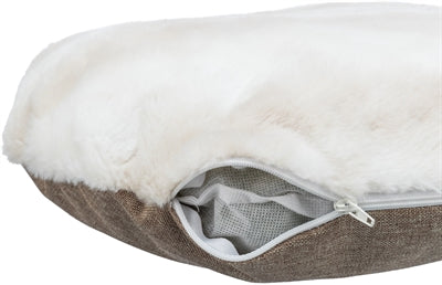 Trixie Katzenkorb Unterstand Nelli Hellbraun / Weiss-Taupe