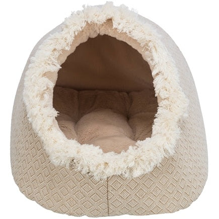 Trixie Katze Korb Iglu Boho Beige
