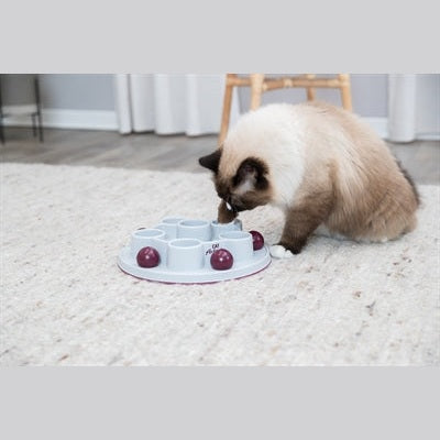 Trixie Katze Aktivität Fünfeck Weiss / Bordeaux