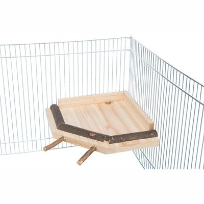 Trixie Mit Sitzstangen Holz Natur