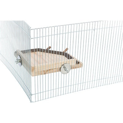 Trixie Mit Sitzstangen Holz Natur