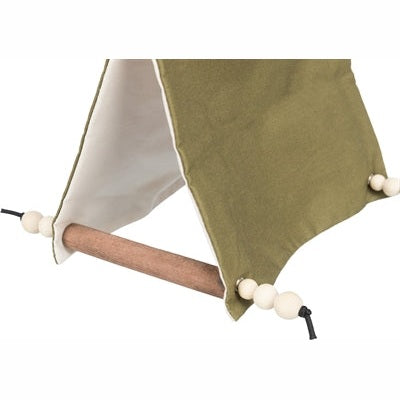 Trixie Vogel Zelt Hängen Baumwolle Grün