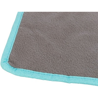 Trixie Fleece Blanket Hutch Und Nagetierkäfig Grau/Türkis