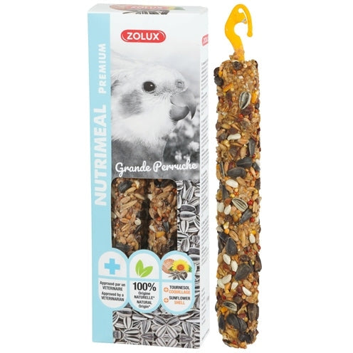 Zolux Nutrimeal Stick Grosssittich/Papagei Sonnenblumenkerne