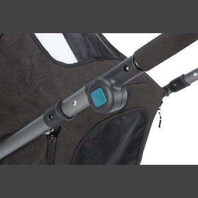 Trixie Hundebuggy Schwarz / Petrol