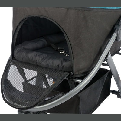 Trixie Hundebuggy Schwarz / Petrol