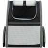 Trixie Dog Rucksack Chloe Hellgrau/Schwarz