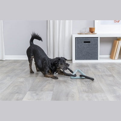 Trixie Hundespielzeug Dreieck Mit Seil Ringe Citystyle Tpr
