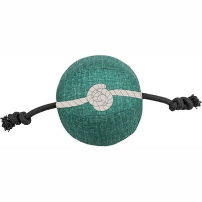 Trixie Citystyle Be Eco Hundespielzeug Ball Mit Seil Stoff Recycelt
