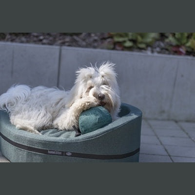Trixie Citystyle Be Eco Hundespielzeug Ball Mit Seil Stoff Recycelt